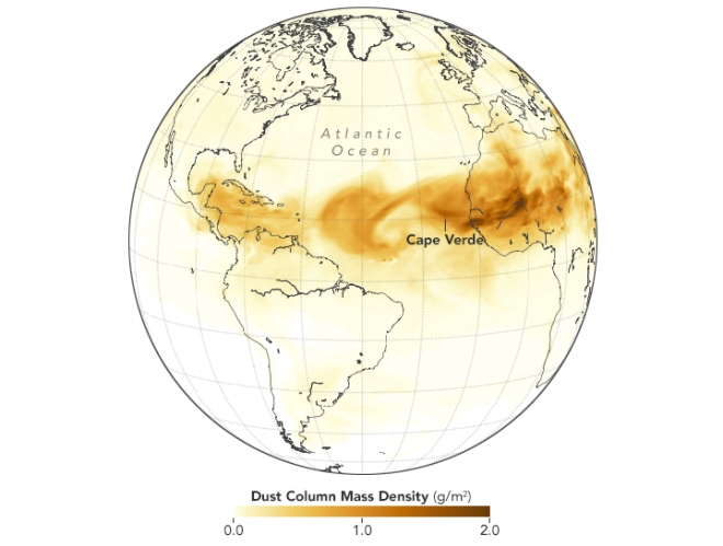 Gismeteo Sacharos Dykumos Dulkės Nukeliavo Daugiau Kaip 8000 Km Ir Pasiekė Teksasa Naujienos Zinios